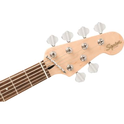 Squier Affinity Jazz Bass VI -  Black Metallic Laurel image 6