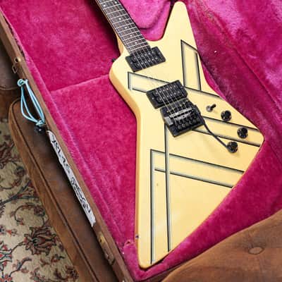 Gibson Explorer Designer Series 1985 | White Blue Stripes image 7