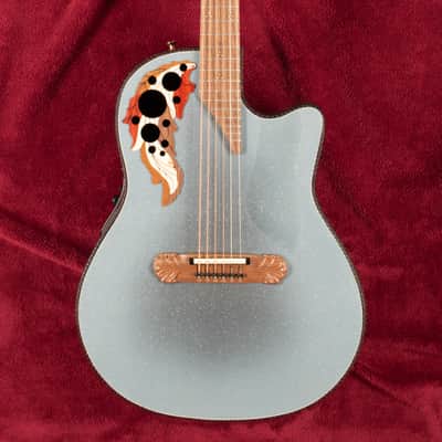 Ovation Adamas 2087GT-8 Deep Contour Bowl Reverse Blue Burst image 1