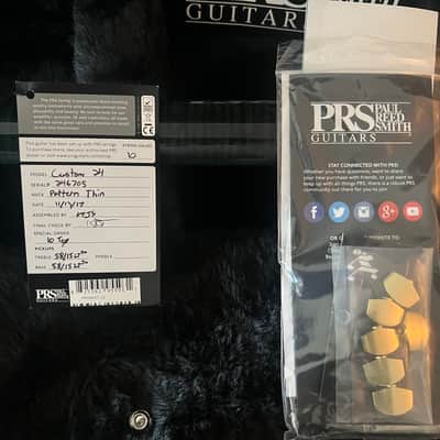 PRS Custom 24 Semi-Hollow Flame Maple Neck image 15