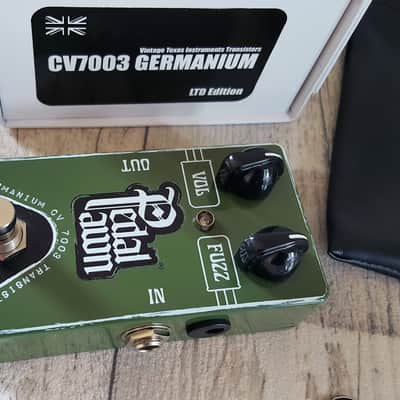 Pedal Pawn Vintage CV7003 Germanium Fuzz 2022 - Olive Drab Green image 7