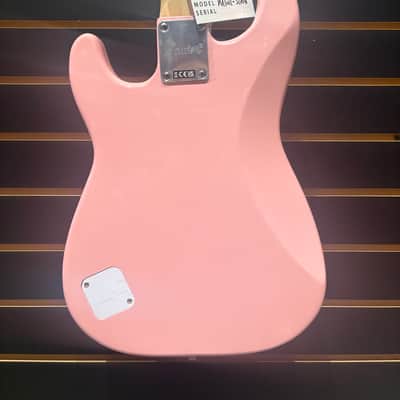 Squier Mini Stratocaster V2 with Laurel Fretboard 2018 - Present - Pink image 3