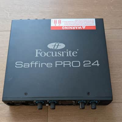 Focusrite Saffire Pro 24 Firewire/Thunderbolt Audio Interface 2000s - Black image 1