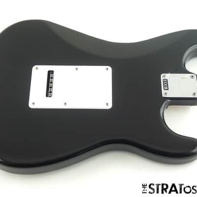 LEFTY Fender Squier Sonic Series Stratocaster Strat BODY + HARDWARE Black image 2
