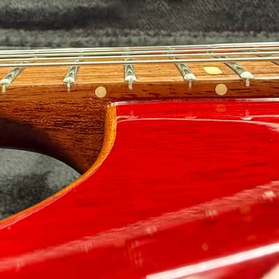 MJ (Mark Johnson) Mirage 1995 – Cherry Red – New Old Stock / Unplayed – USA Boutique – OHSC image 8