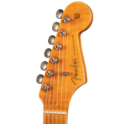 Fender 2024 Custom Shop LTD Red Hot Stratocaster Super Heavy Relic Aged Dirty White Blonde (462) USED image 4