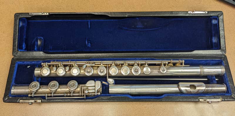 Gemeinhardt 3SSB Open-Hole Flute, Solid Silver Headjoint image 1