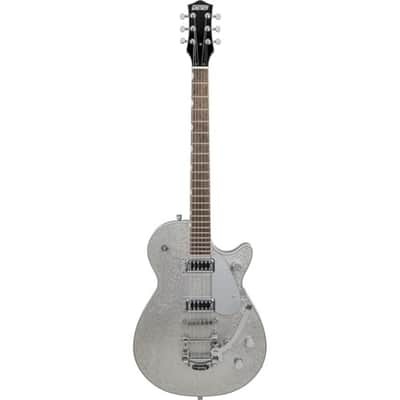 Mint Gretsch Electromatic Jet Electric Guitar - Silver Sparkle image 2