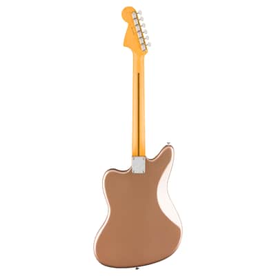 Used Fender American Professional Classic Jaguar - Faded Firemist Gold image 8