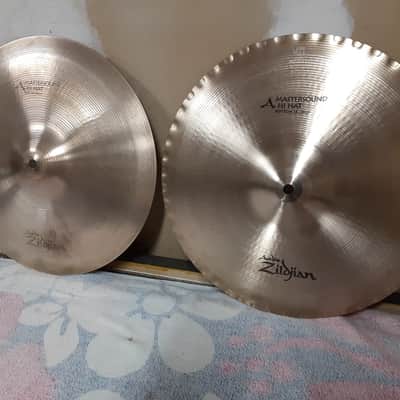 Zildjian 14" A Series Mastersound Hi-Hat Cymbals (Pair) image 1