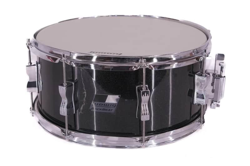 Ludwig BackBeat 14x6'' Snare Drum - Black Sparkle image 1