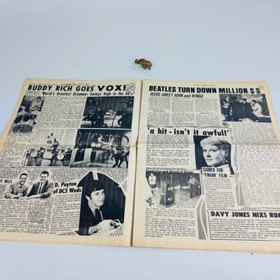 Vox Teen Beat Newspaper (Vol. II, No. 2) 1967 image 7