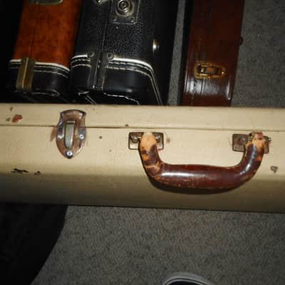 fender Custom Telecaster 1961  (rare)- Sunburst (refin), replaced neck, Super Rare Blonde Fender case!! image 24