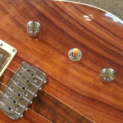 Sweetwood Rosewood Double-Cut Natural Electric Guitar + OHSC (5673) image 7