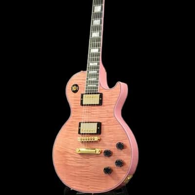 Gibson Custom Shop Les Paul Custom  2016 - Figured Pink Widow image 20