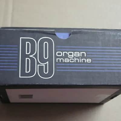 lightly handled - generally clean (some very lite cloudy surface scuffs / surface gray markings) Electro Harmonix EMPTY CARDBOARD BOX & original Owner's Instructions & warranty / registration paperwork ONLY for B9 Organ Machine pedal (NO: Pedal/Adapter) image 11