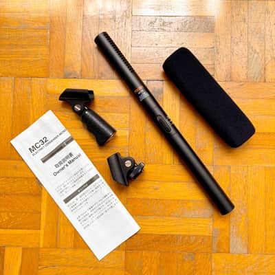 Rare Fostex MC32 Shotgun Electret Condenser Microphone (2011) – Discontinued Model – Original Box, Accessories and Manual! Mint conditions! imagen 2