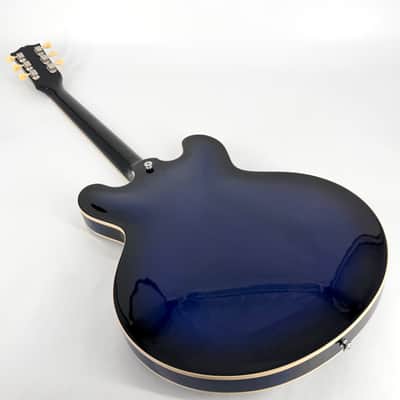 2024 Gibson ES-335 Figured – Deep Ocean Burst image 14