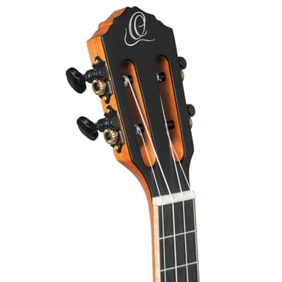 Ortega RTPX-U-FMA TourPlayer Series Flamed Maple Top Mahogany Neck 4-String Tenor Electric Ukulele w/Gig Bag image 13