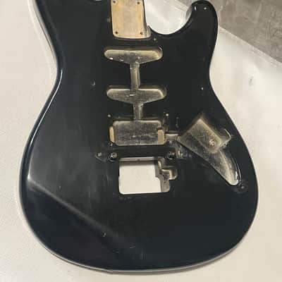 1985 Japan Ibanez Roadstar II RS440 Black Guitar Body Pro Rock'r Tremolo Ready image 5