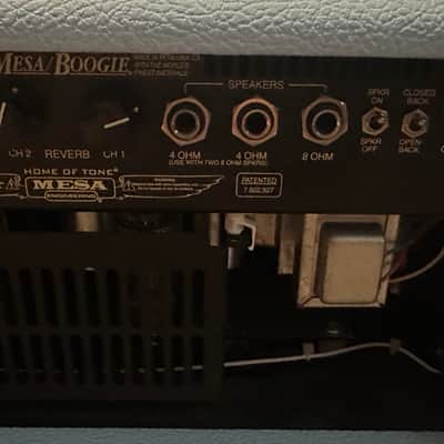 Mesa Boogie Mark Five:25 2-Channel 25-Watt Tube Amp Head - Custom Baby Blue Bronco & Tan Grille (Excellent Condition) image 9