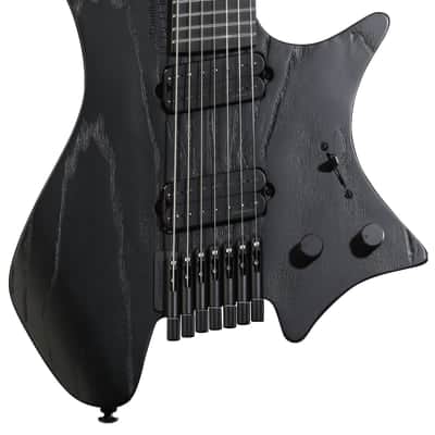 Strandberg Boden Singularity NX 7 7-string Electric Guitar - Pitch Black image 3