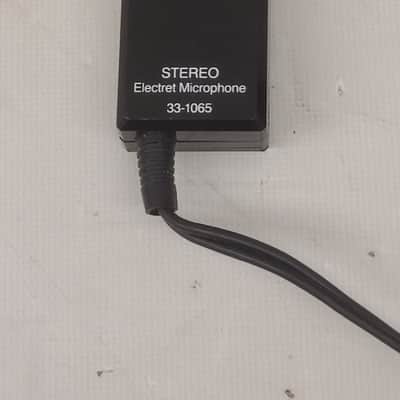 Vintage Realistic NOS Stereo Electret Condenser Microphone 33-1065 image 12