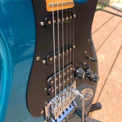 Kramer JK LK Pacer deluxe 1980’s Metallic Blue (teal) image 4
