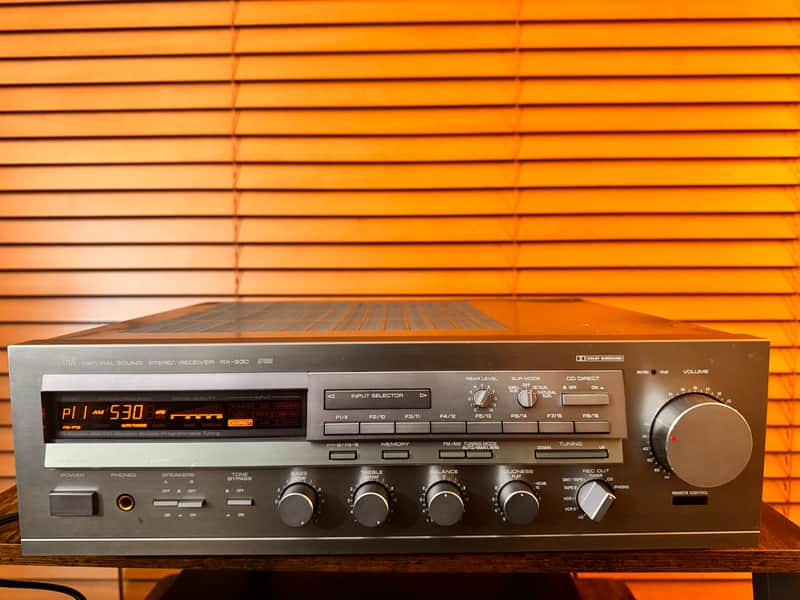 Excellent Yamaha RX 930 1989 - Silver image 1