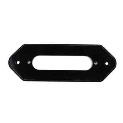 P90 Dog-ear to Tele Neck Pickup Adapter Ring ,1-Ply Black