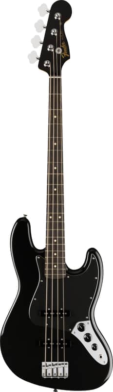 Fender Limited Edition Player Jazz Bass Guitar Ebony Fretboard in Black image 1