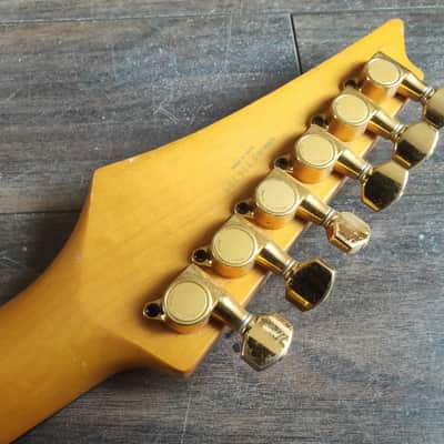 1993 Ibanez Japan SV470 HSH Slim Superstrat (Black) image 10