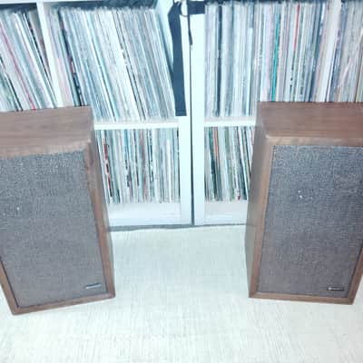 Criterion 77 Bookshelf Speakers 30 Watt 8 Ohm Vintage 60s USA 60s image 1