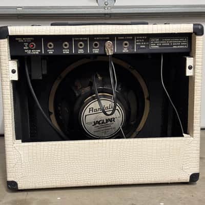 Randall RG50 112 Snakeskin Tolex w/ JAGUAR 12" RES-80 Speaker Great Condition image 2
