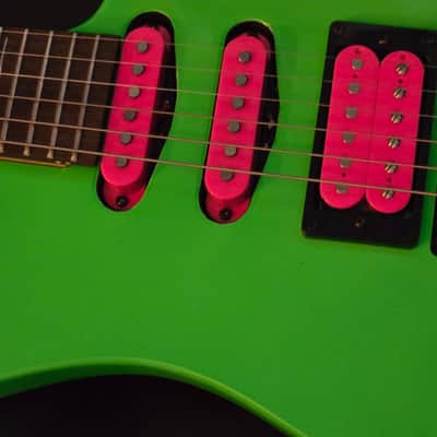 Jackson X Series DK3XR HSS Dinky 2021 - Present Neon Green image 4