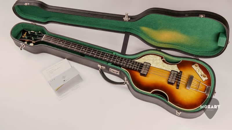 2005 Höfner 500/1 Vintage ’63 Violin Bass – Sunburst – Made in Germany – Original Case image 1