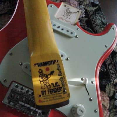 Warmoth Stratocaster Fiesta Red image 7