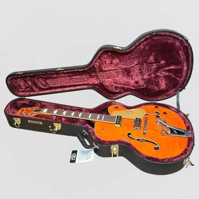 Gretsch G6120DE Duane Eddy Hollow Body Bigsby MIJ Electric Guitar - Desert Sunrise Lacquer image 12