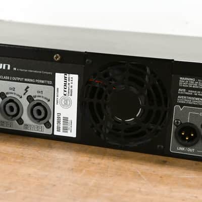 Crown XTi 2000 2-Channel Power Amplifier with DSP CG013C2 image 8