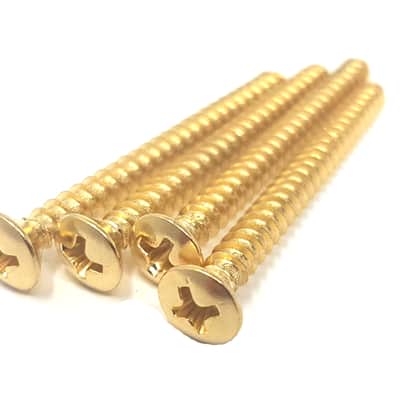 Brio Neck Plate Attachment Screws Pack of 4 Gold image 2