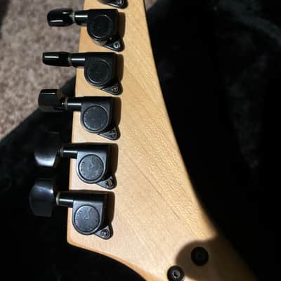 Rare LEFT HANDED 1987 Kramer Baretta American black OHC image 10