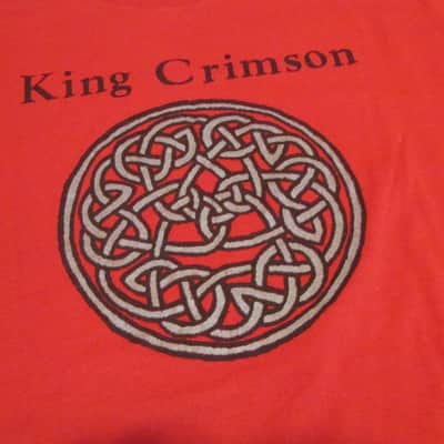 Vintage 1981 King Crimson Discipline T-Shirt Beautiful Condition Original image 2