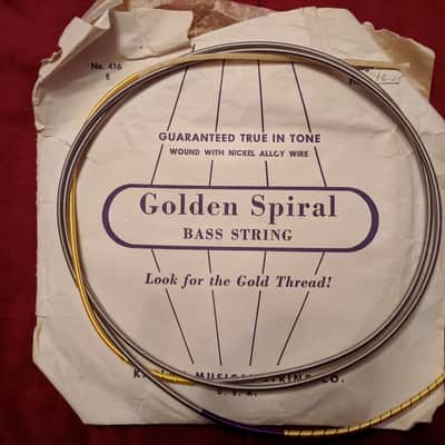 ベース Kaplan Golden Spiral Bass String Kaplan Golden Spiral Gut Strings for Double Bass | Reverb