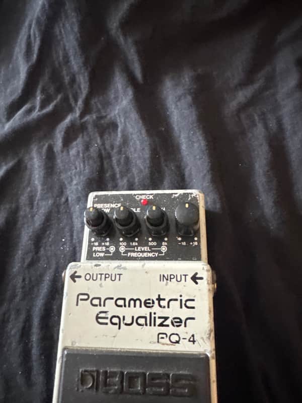 Boss PQ-4 Parametric Equalizer (Silver Label) 1991 - 1996 - White image 1