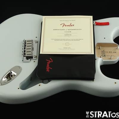 Fender American Ultra II Stratocaster Strat BODY w/ HARDWARE USA AVL Avalanche. image 2