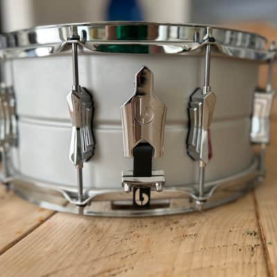 British Drum Company Aviator 14x6.5" 10-Lug Seamless Aluminum Snare Drum Aluminum - 2019 - 2020 image 2