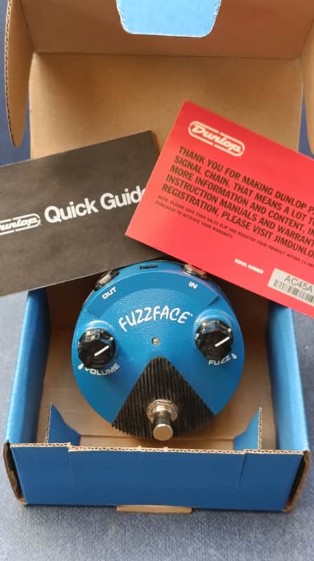 Dunlop FFM1 Silicon Fuzz Face Mini 2014 - Present - Blue image 1