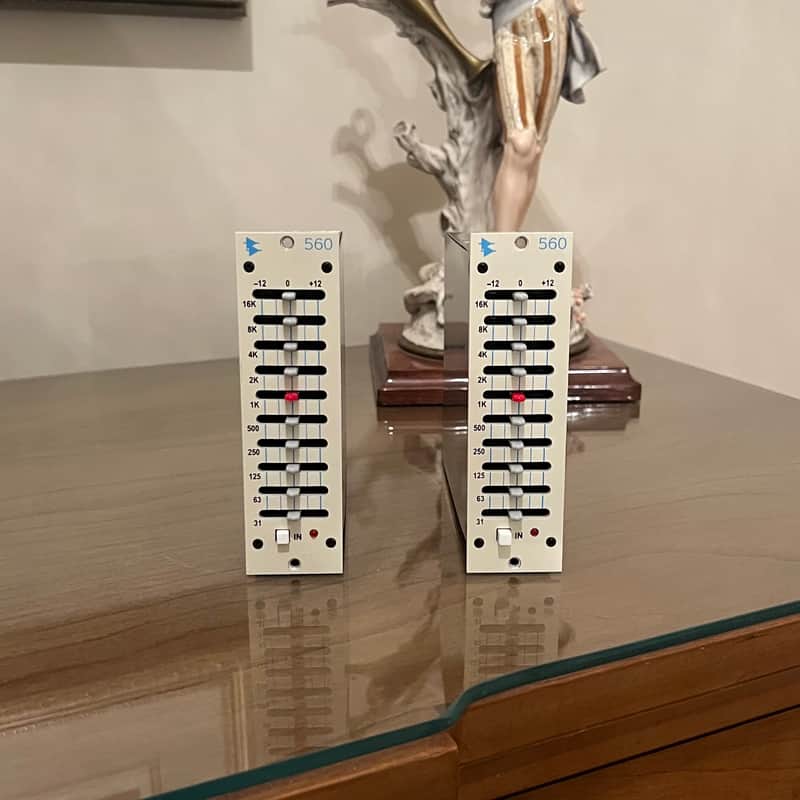 API 560 Special Edition 500 Series Graphic Equalizer - PAIR 2025 - Vintage Cream image 1
