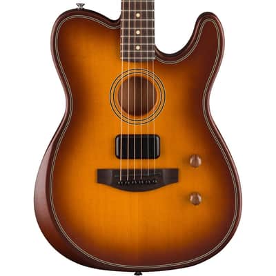 Fender Acoustasonic Standard Telecaster Honey Burst image 2