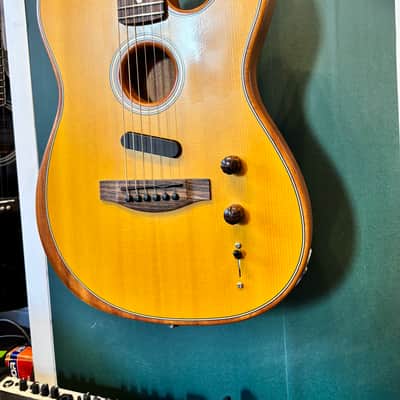 Fender Acoustasonic Player Telecaster 2021 - Present - Butterscotch Blonde image 3